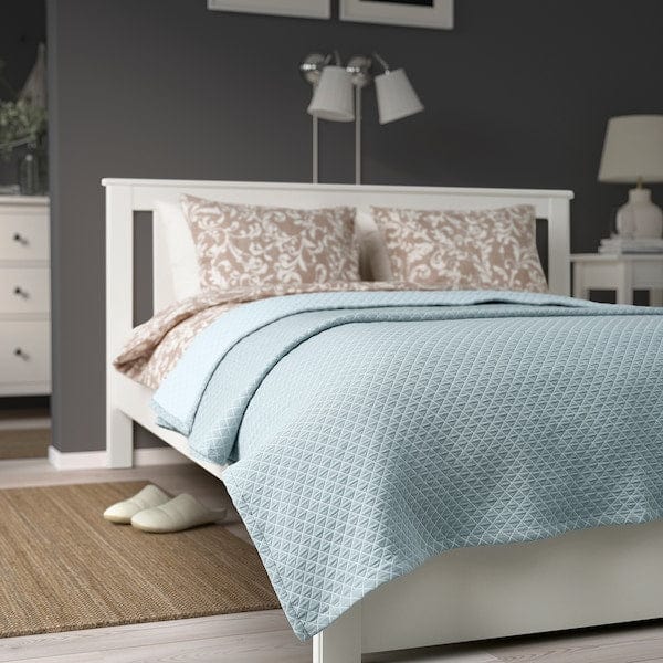 Ikea PRAKTVIAL - Bedspread, blue,260x250 cm