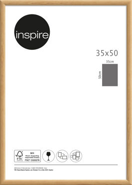 BOMBERINO FRAME 35X50 CM OAK WOOD