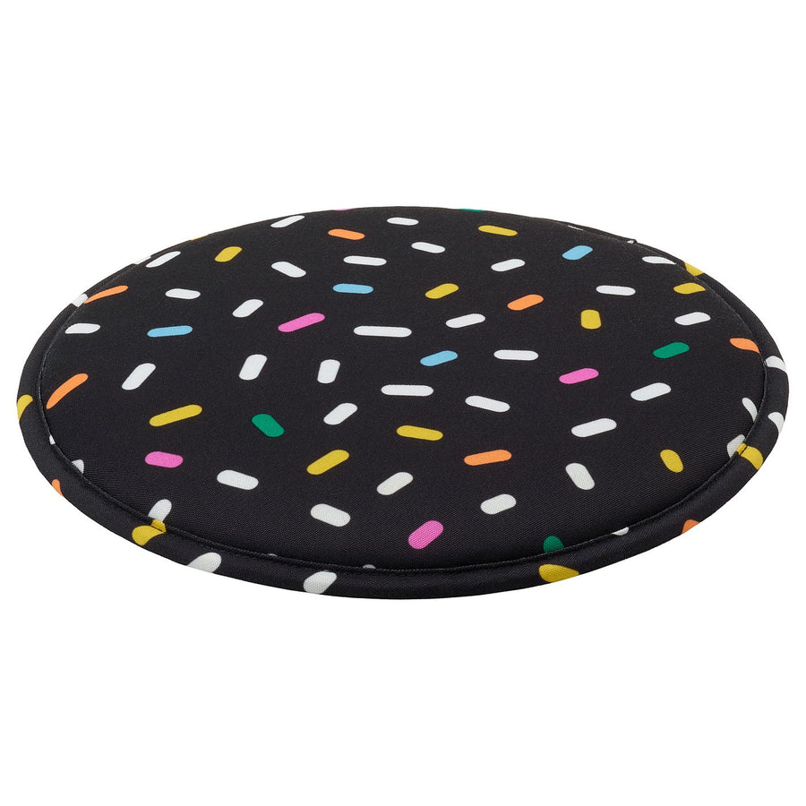 PUGGEHATT seat pad, dot pattern/round, 36 cm