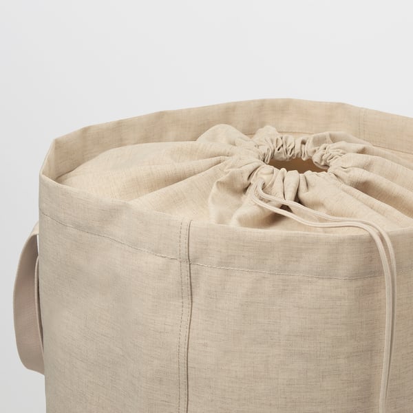 PURRPINGLA laundry bag, beige, 100 l