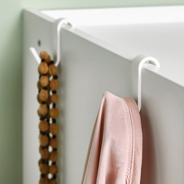 RACKNÄS chest of 3 drawers, white/wall mounted, 69x78 cm