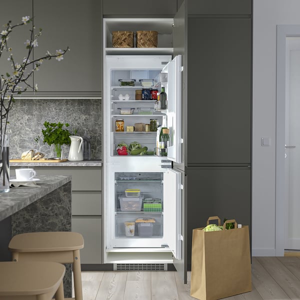 RÅKALL fridge/freezer, IKEA 500 integrated, 153/79 l