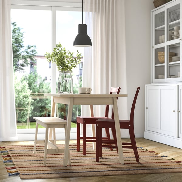 RAKLEV rug, flatwoven, handwoven/natural multicolour, 170x240 cm