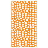 RAKLOSTA pre-cut fabric, orange/white, 150x300 cm
