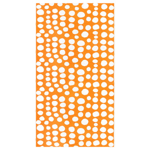 RAKLOSTA pre-cut fabric, orange/white, 150x300 cm