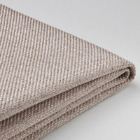 RAMNEFJÄLL cover bed frame, Kilanda light beige, 160x200 cm