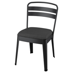 RAMSNÄS chair, anthracite/Vissle dark grey, 48x83x52 cm
