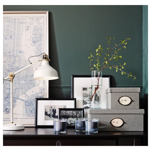 RANARP work lamp, off-white, 19 cm