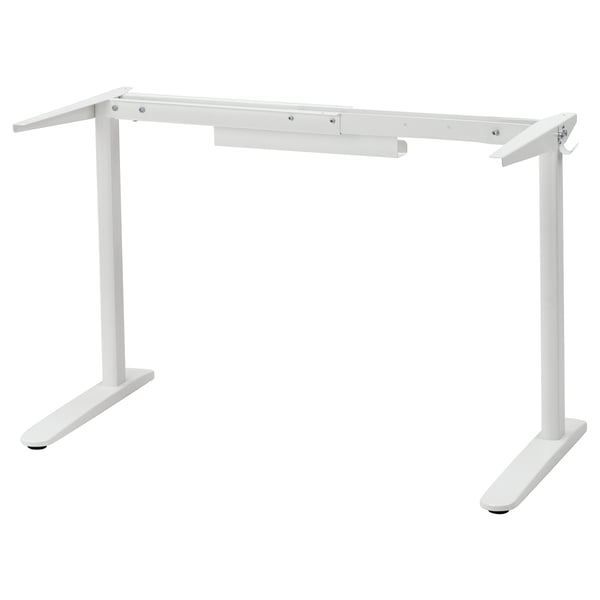 RELATERA underframe for table top, white, 90/117 cm