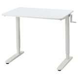 RELATERA desk sit/stand, white, 90x60 cm