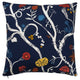 REVFINGERÖRT cushion cover, dark blue/multicolour, 50x50 cm