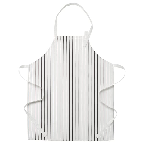 RINNIG apron, patterned, 69x85 cm