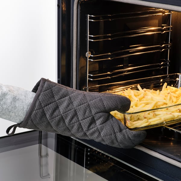 RINNIG oven glove, grey
