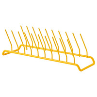 RINNIG plate holder, yellow, 28x9 cm
