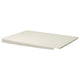 RINNIG dish drainer, double-sided, white, 40x31 cm