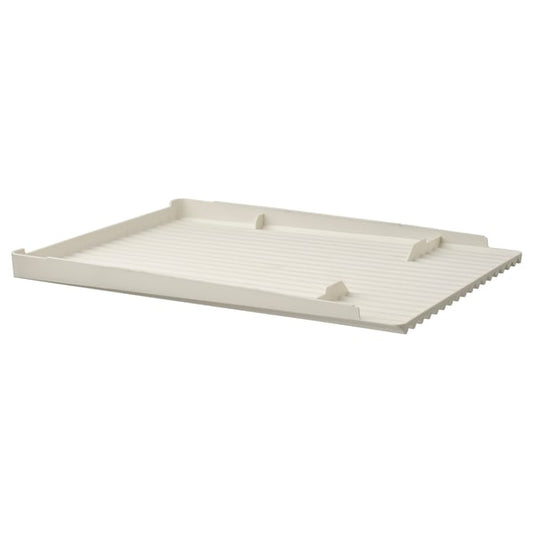 RINNIG dish drainer, double-sided, white, 40x31 cm