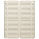 RINNIG dish drying mat, beige, 51x42 cm