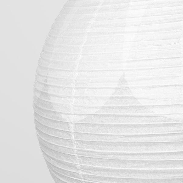 Ikea RISBYN - Pendant lamp shade, onion shape/white, 57 cm
