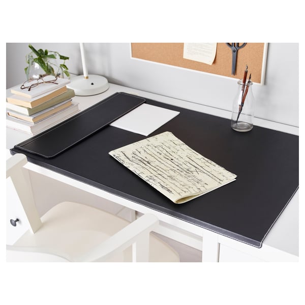 RISSLA desk pad, black, 86 cm