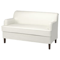ROCKSJÖN 2-seat sofa, Blekinge white, 142x80x77 cm