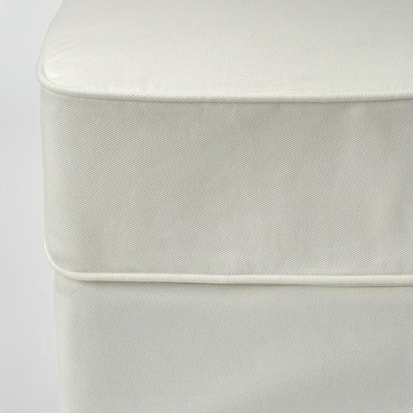 Ikea ROCKSJÖN - Footstool, Blekinge white