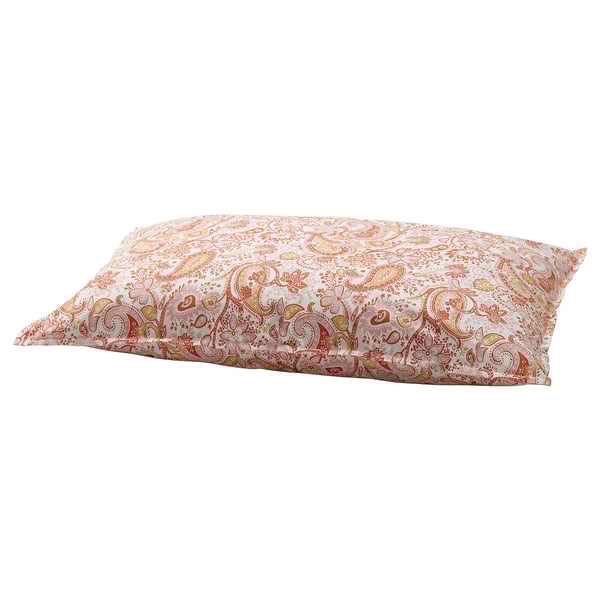 RODGERSIA pillowcase, pink/white, 50x80 cm