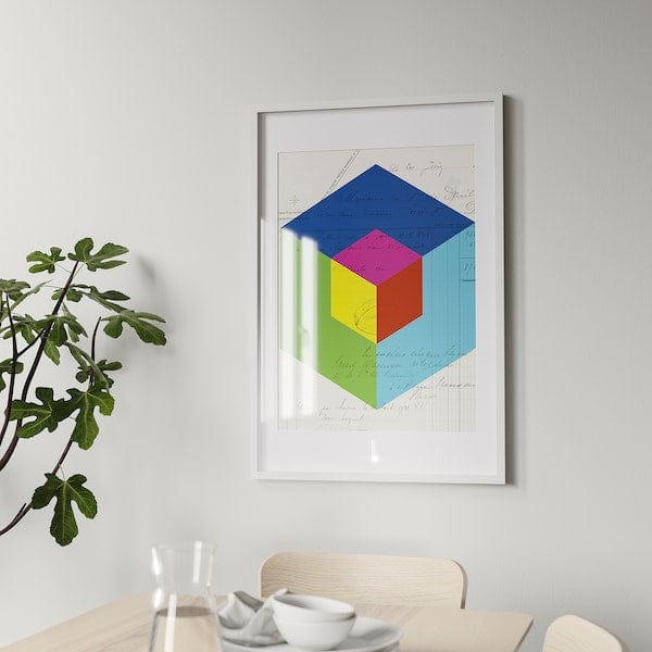Ikea RÖDALM - Frame, white, 61x91 cm