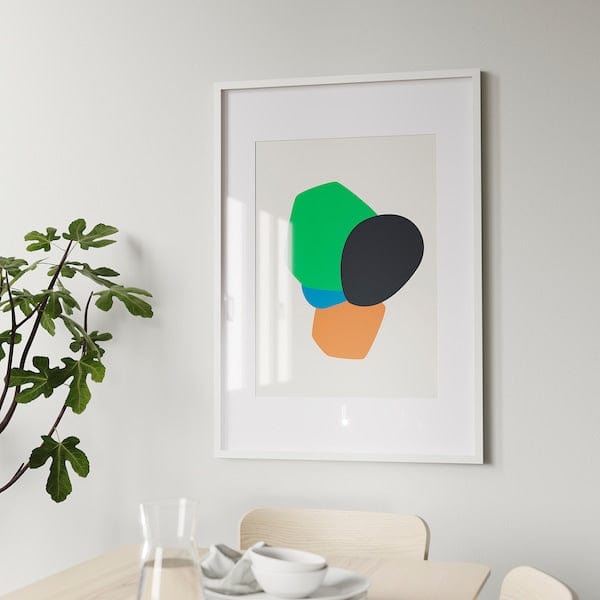 Ikea RÖDALM - Frame, white,70x100 cm