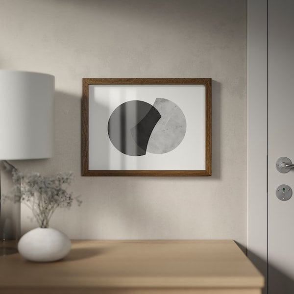 Ikea RÖDALM - Frame, walnut effect, 30x40 cm