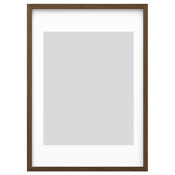 Ikea RÖDALM - Frame, walnut effect, 50x70 cm