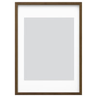 RÖDALM frame, walnut effect, 50x70 cm
