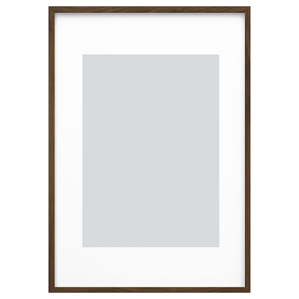 Ikea RÖDALM - Picture frame, walnut effect,70x100 cm