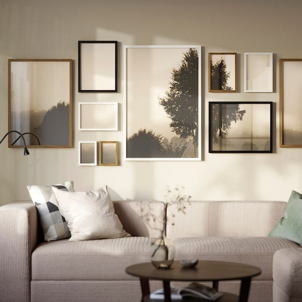 Ikea RÖDALM - Frame, walnut effect, 50x70 cm