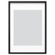 RÖDALM frame, black, 50x70 cm