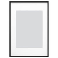 RÖDALM frame, black, 70x100 cm
