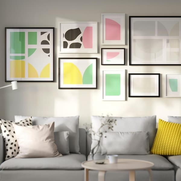 Ikea RÖDALM - Frame, black,70x100 cm