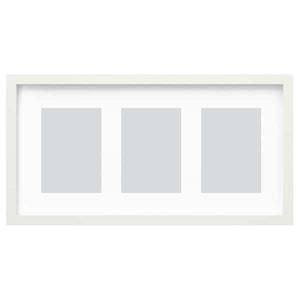 Ikea RÖDALM - Frame for 3 pictures, white, 55x28 cm