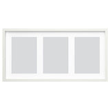 RÖDALM frame for 3 pictures, white, 81x40 cm