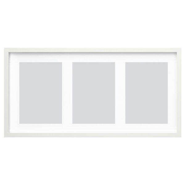 Ikea RÖDALM - Frame for 3 pictures, white, 81x40 cm