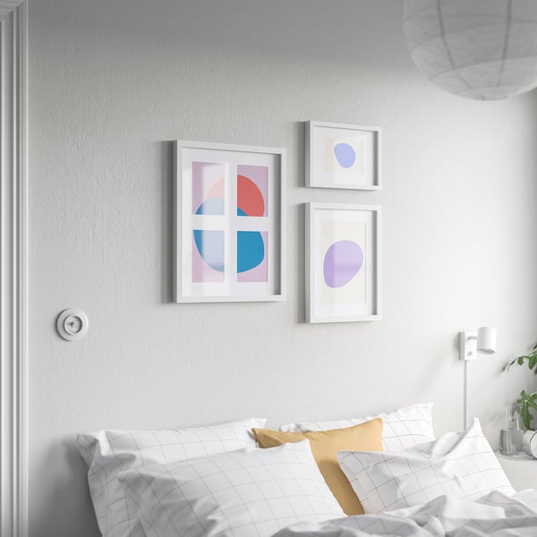 RÖDALM frame for 4 pictures, white, 40x50 cm