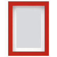 RÖDALM frame, red, 13x18 cm
