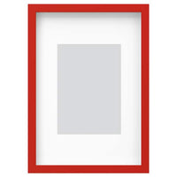 RÖDALM frame, red, 21x30 cm