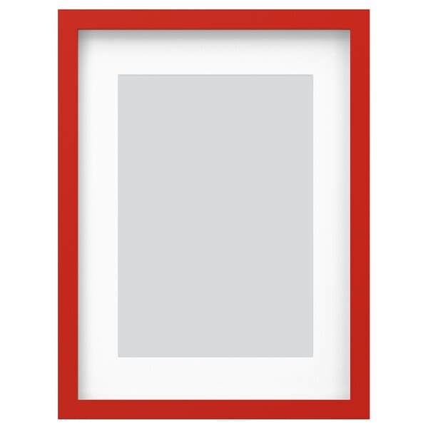 Ikea RÖDALM - Frame, red, 30x40 cm