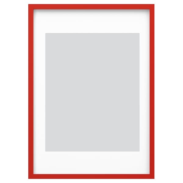 Ikea RÖDALM - Frame, red,50x70 cm