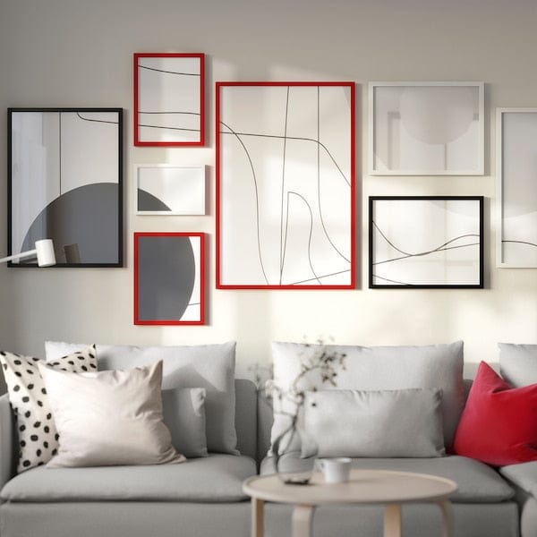 Ikea RÖDALM - Frame, red,70x100 cm