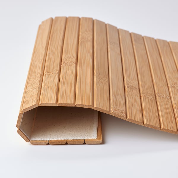 RÖDEBY armrest tray, bamboo, 65 cm