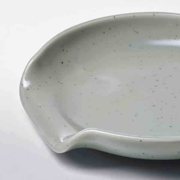 RÖDSYRA spoonrest, light grey-blue, 12 cm