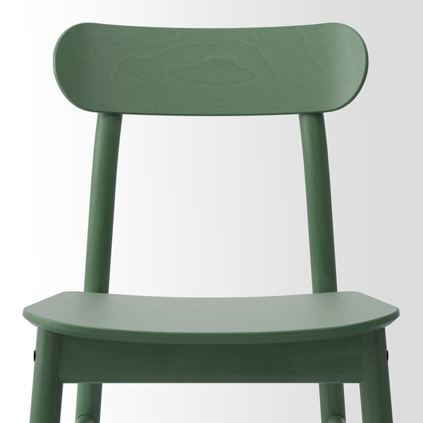 RÖNNINGE chair, green, 41x79x49 cm