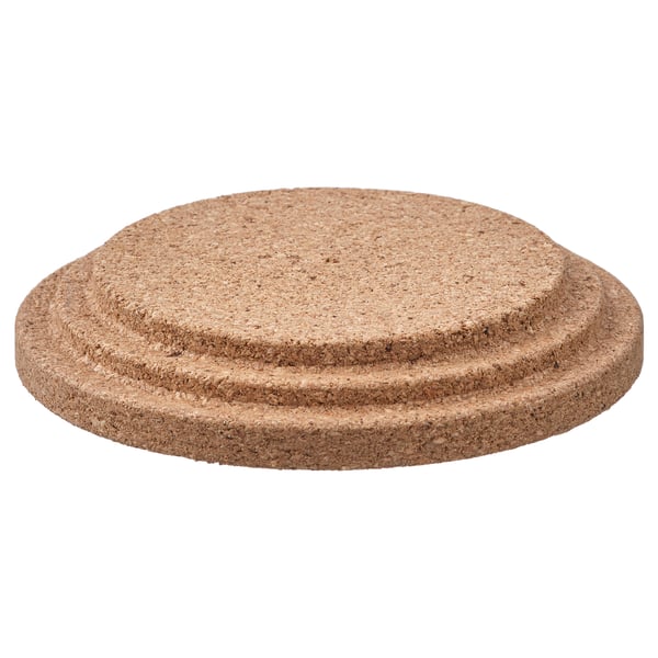 RÖNNSPIREA lid for scented candle, cork, 8 cm