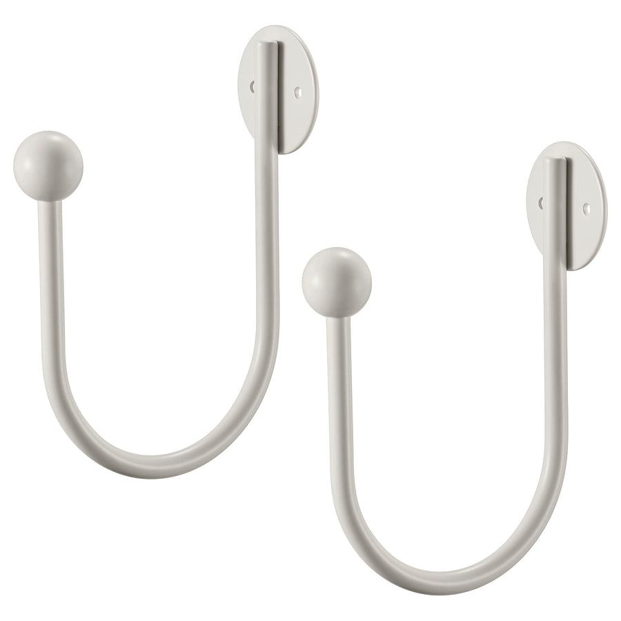 RÖRNICKA tie-back, white, 2 pack